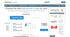 Desktop Screenshot of cellulardeals.com
