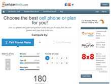 Tablet Screenshot of cellulardeals.com